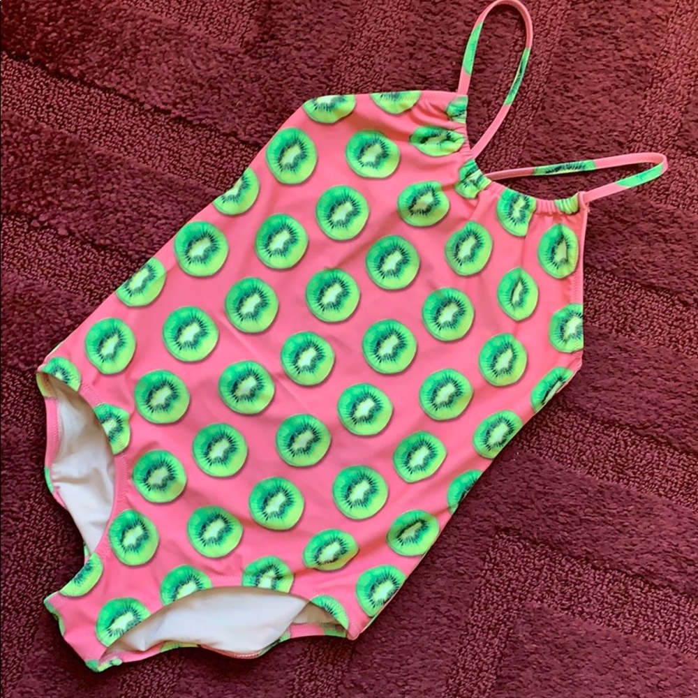 Crewcuts One Piece Swimsuit w/ Kiwi Design